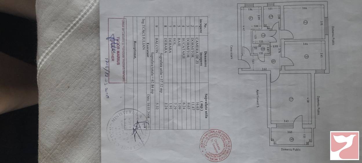 Vanzare apartament  3 CAMERE in Drobeta-Turnu Severin, 63 mp