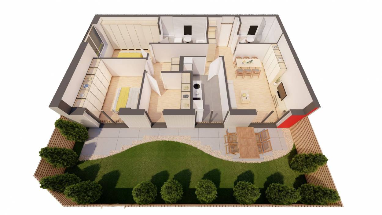 Vanzare apartament  4 CAMERE in Arad, UTA, 98 mp