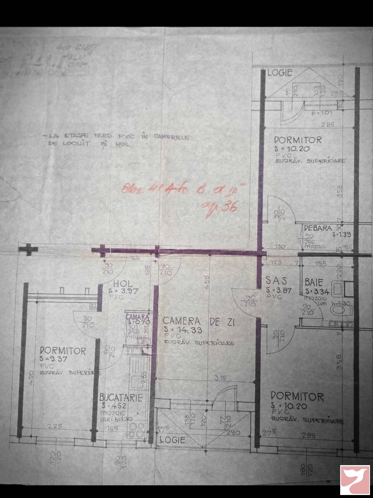 Vanzare apartament  4 CAMERE in Ploieşti, 70 mp