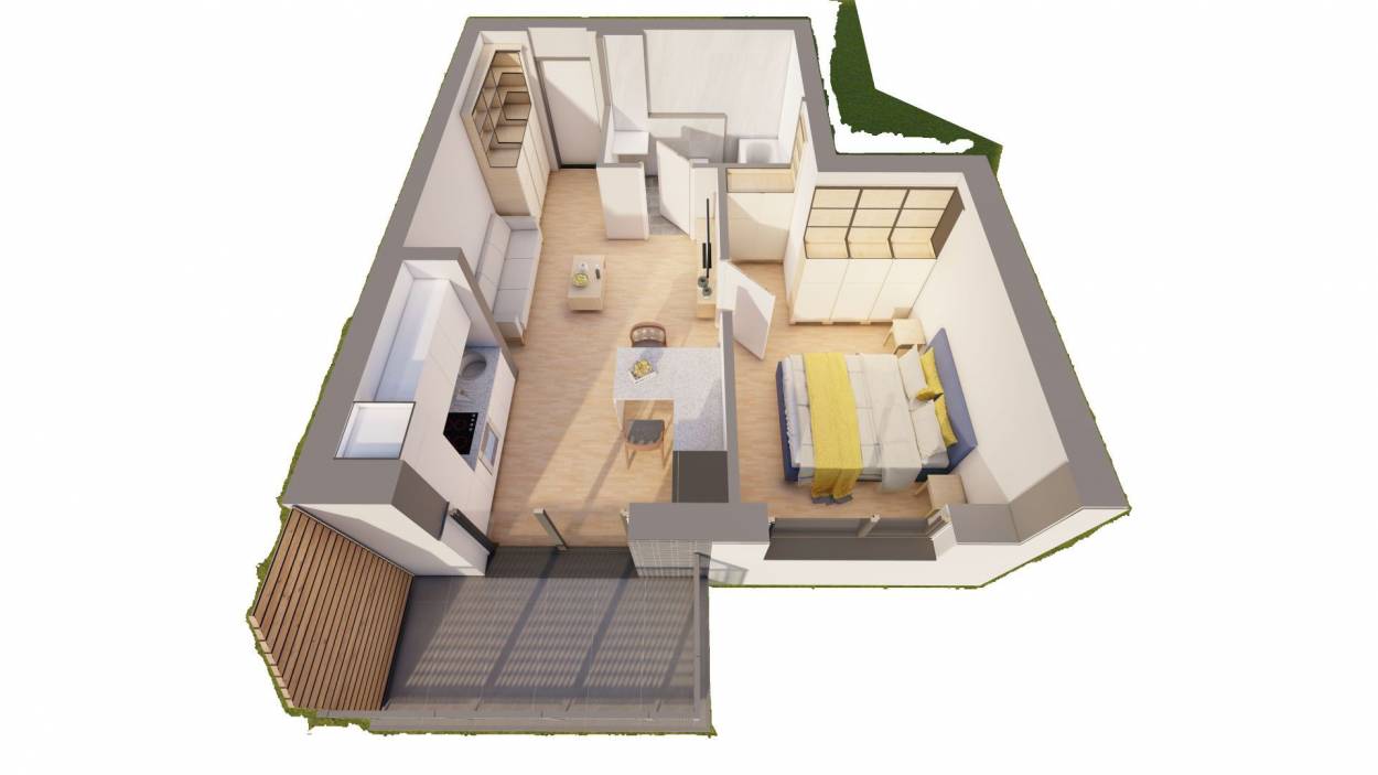 Vanzare apartament  2 CAMERE in Arad, UTA, 55 mp