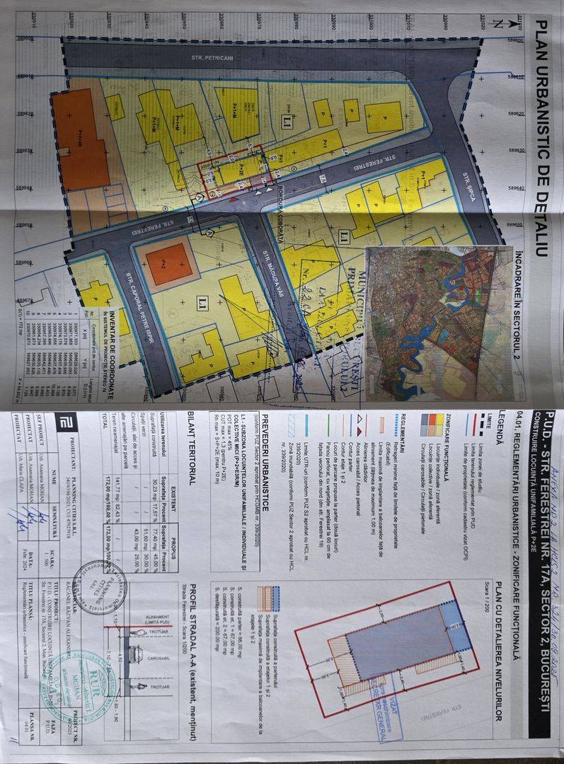 Vanzare teren, in Bucuresti, Petricani, 200 mp