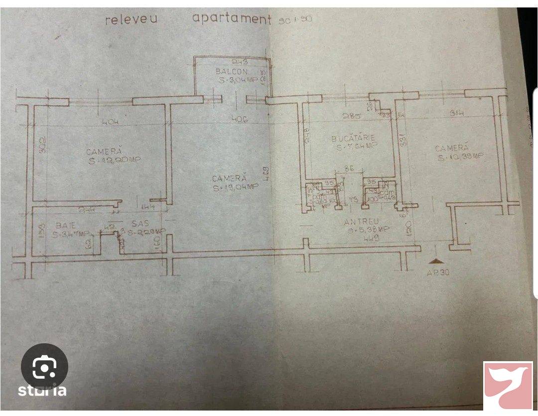 Vanzare apartament  3 CAMERE in Oradea, 62 mp