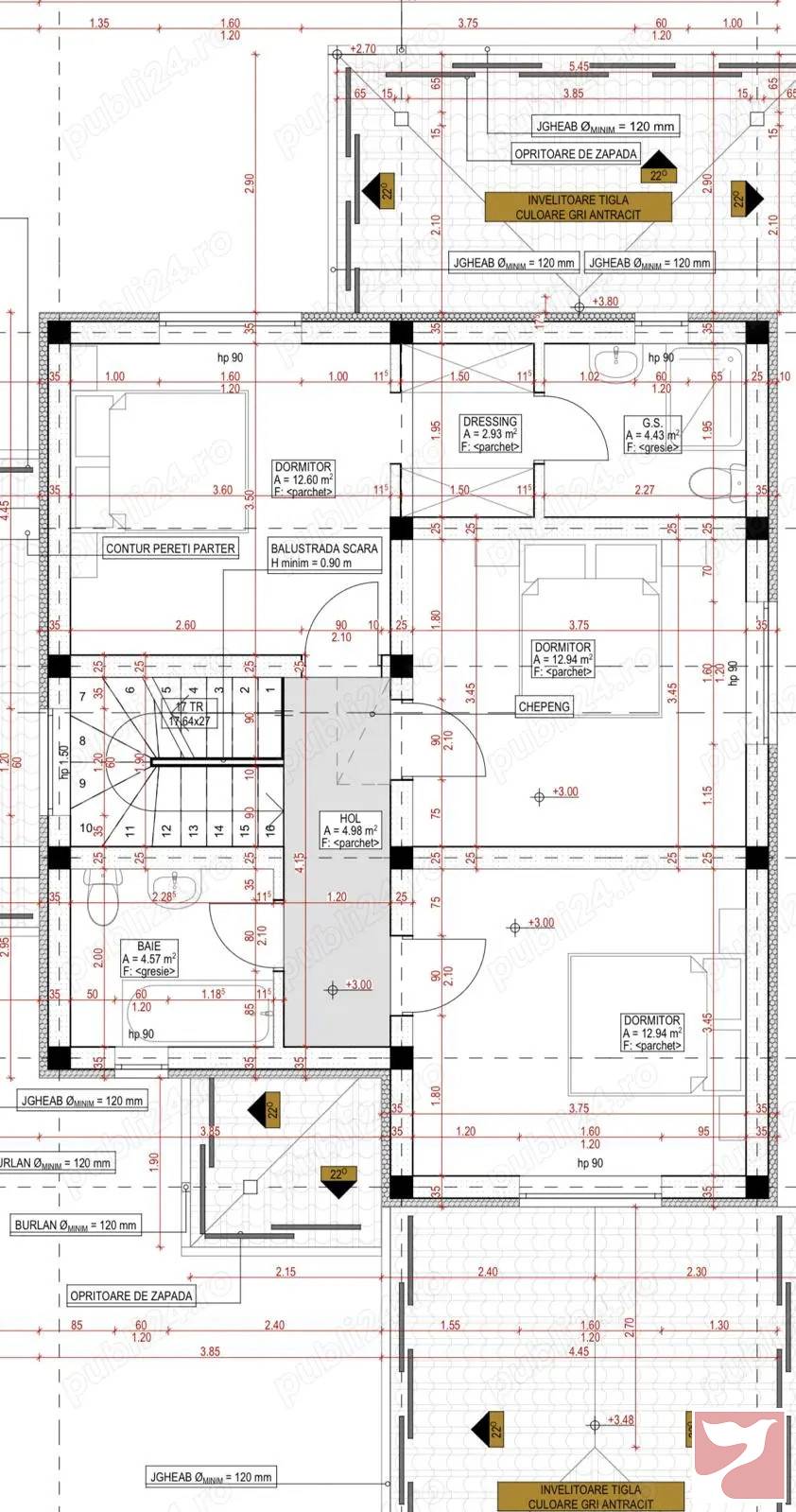 Vanzare casa/vila  5 CAMERE in Timişoara, 113 mp