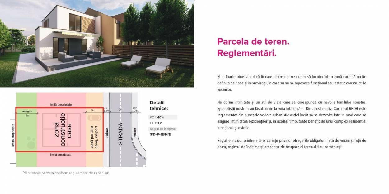 Vanzare teren, in Arad, 6 Vanatori, 530 mp