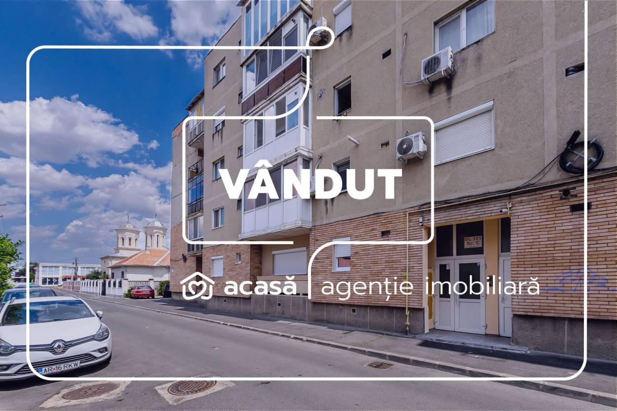 Vanzare apartament  2 CAMERE in Arad, Micalaca, 74 mp