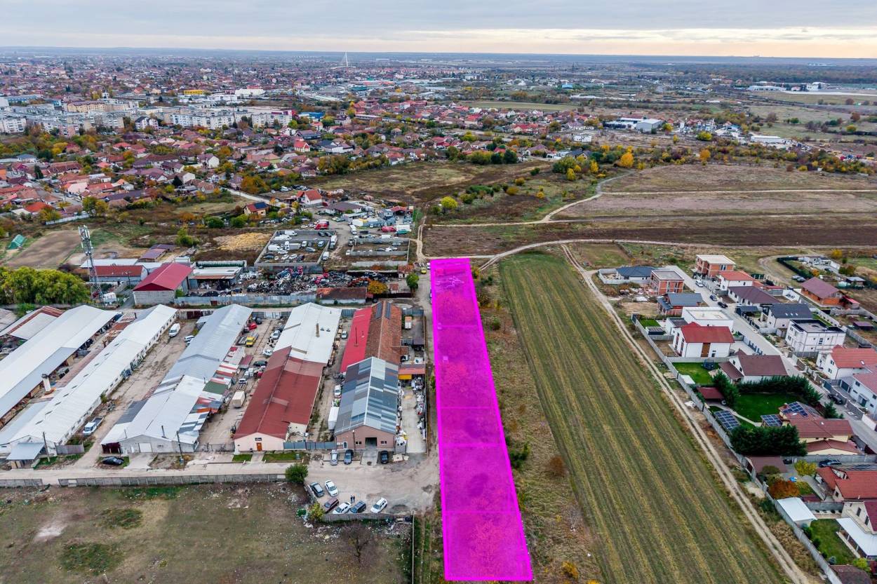 Vanzare teren, in Arad, Bujac, 2500 mp