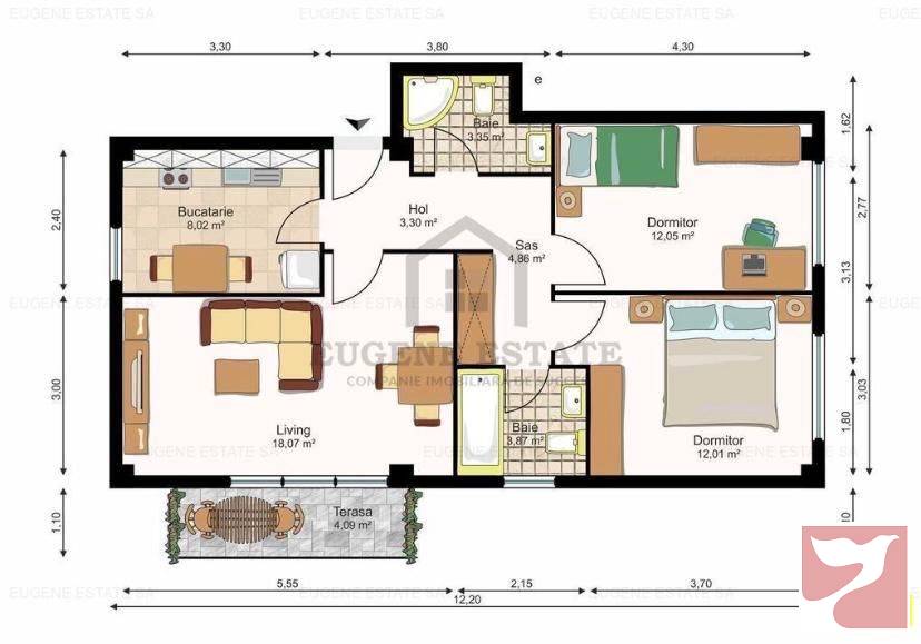 Vanzare apartament  3 CAMERE in Timişoara