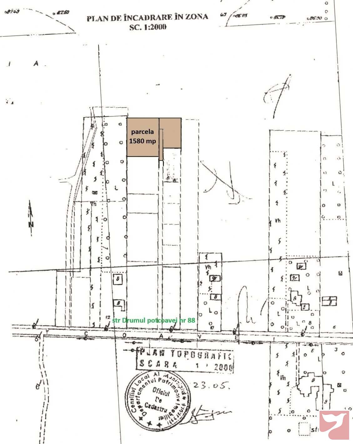 Vanzare teren, in Voluntari, Pipera, 1580 mp